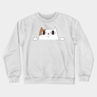 Curious cat Crewneck Sweatshirt